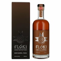 Flóki Icelandic Single Malt Whisky BEER BARREL Finish 47% Vol. 0,7l in Giftbox