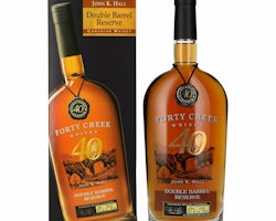 Forty Creek DOUBLE BARREL RESERVE Canadian Whisky 40% Vol. 0,75l in Giftbox