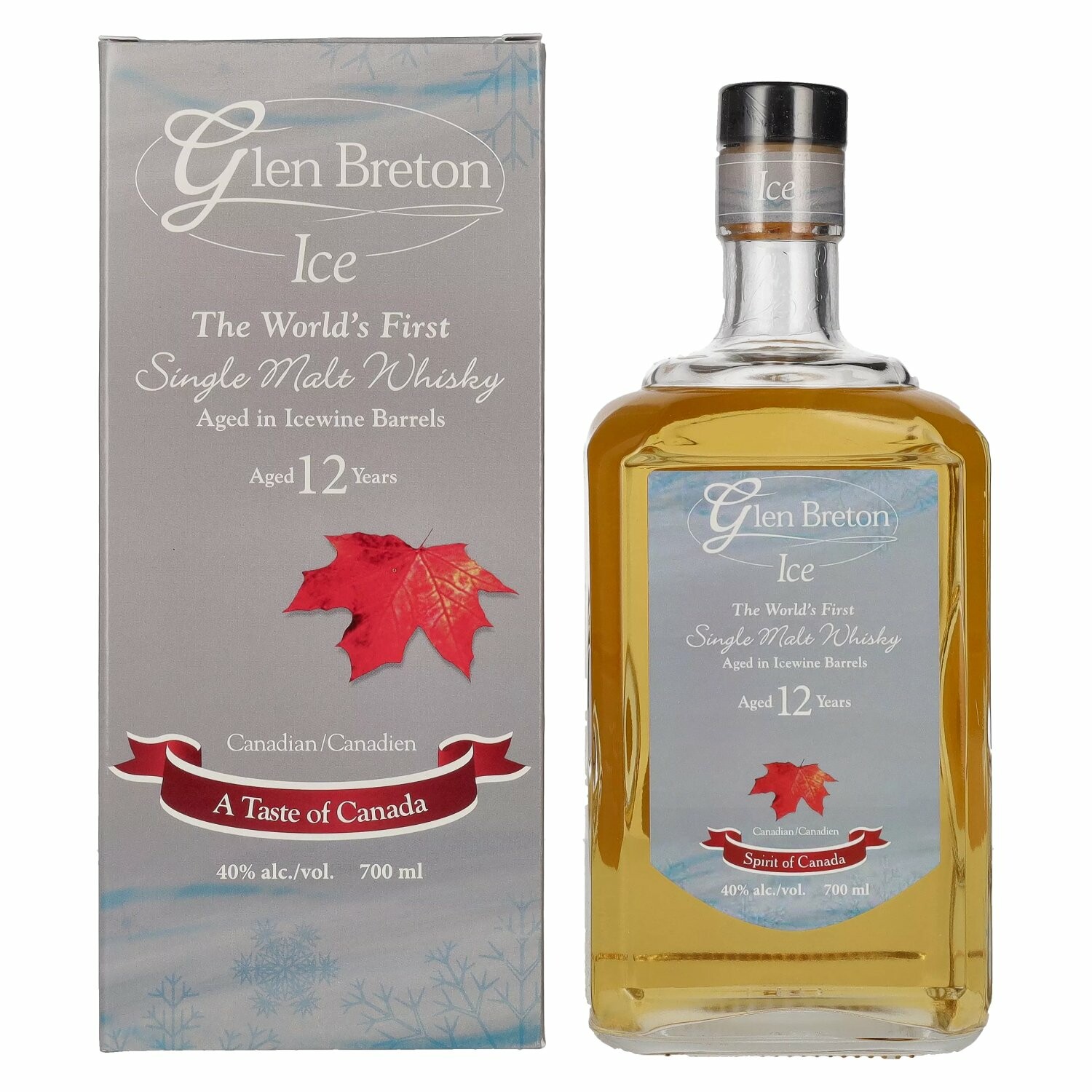 Glen Breton Ice 12 Years Old The World's First Single Malt Whisky Aged in Icewine Barrels 40% Vol. 0,7l in Giftbox