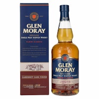 Glen Moray Elgin Classic Cabernet Cask Finish 40% Vol. 0,7l in Giftbox