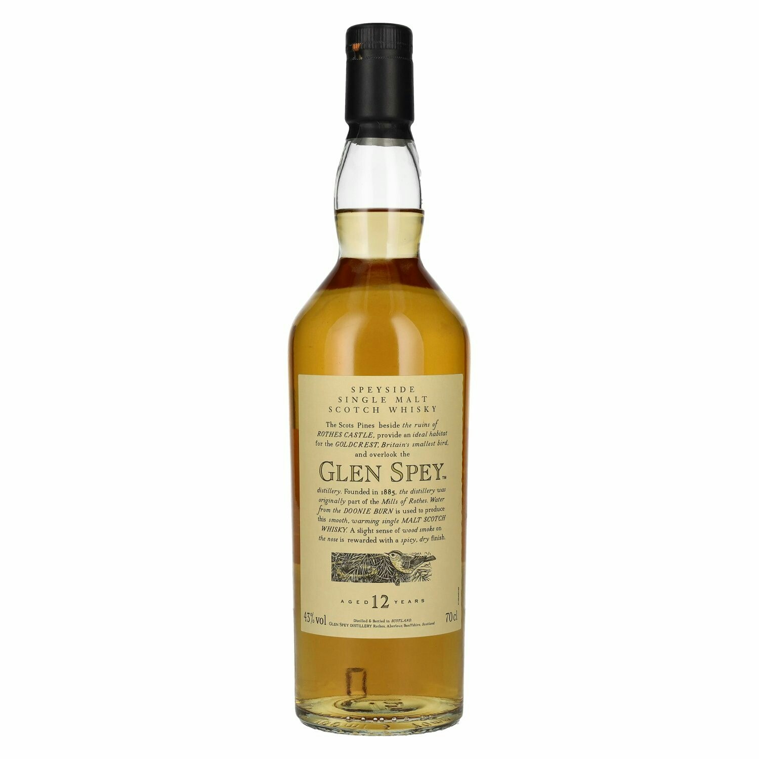 Glen Spey 12 Years Old FLORA & FAUNA Speyside Single Malt 43% Vol. 0,7l