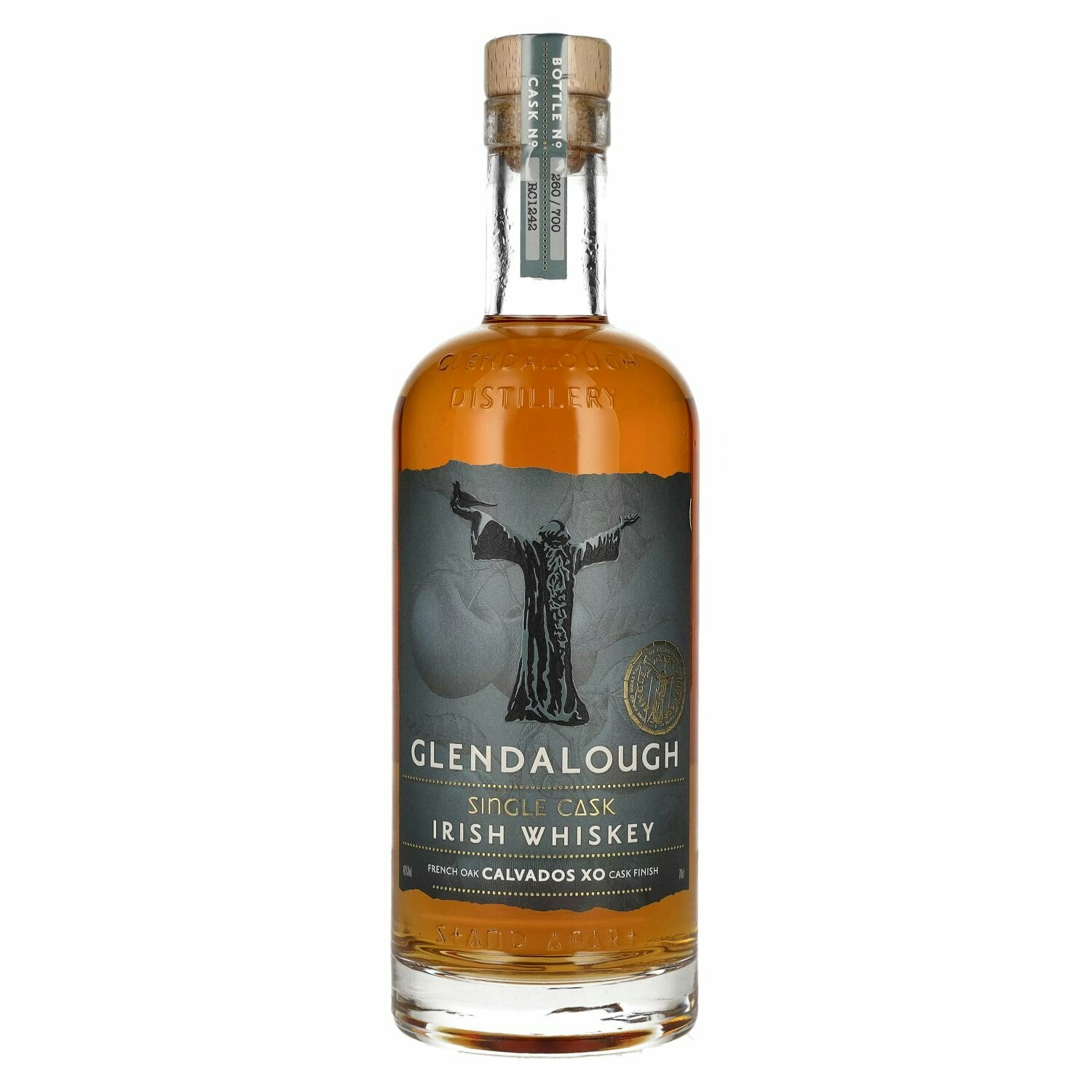 Glendalough SINGLE CASK Irish Whiskey CALVADOS XO CASK FINISH 42% Vol. 0,7l