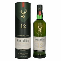 Glenfiddich 12 Years Old Single Malt Scotch Whisky 40% Vol. 0,7l in Giftbox