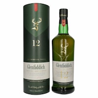 Glenfiddich 12 Years Old Single Malt Scotch Whisky 40% Vol. 1l in Giftbox