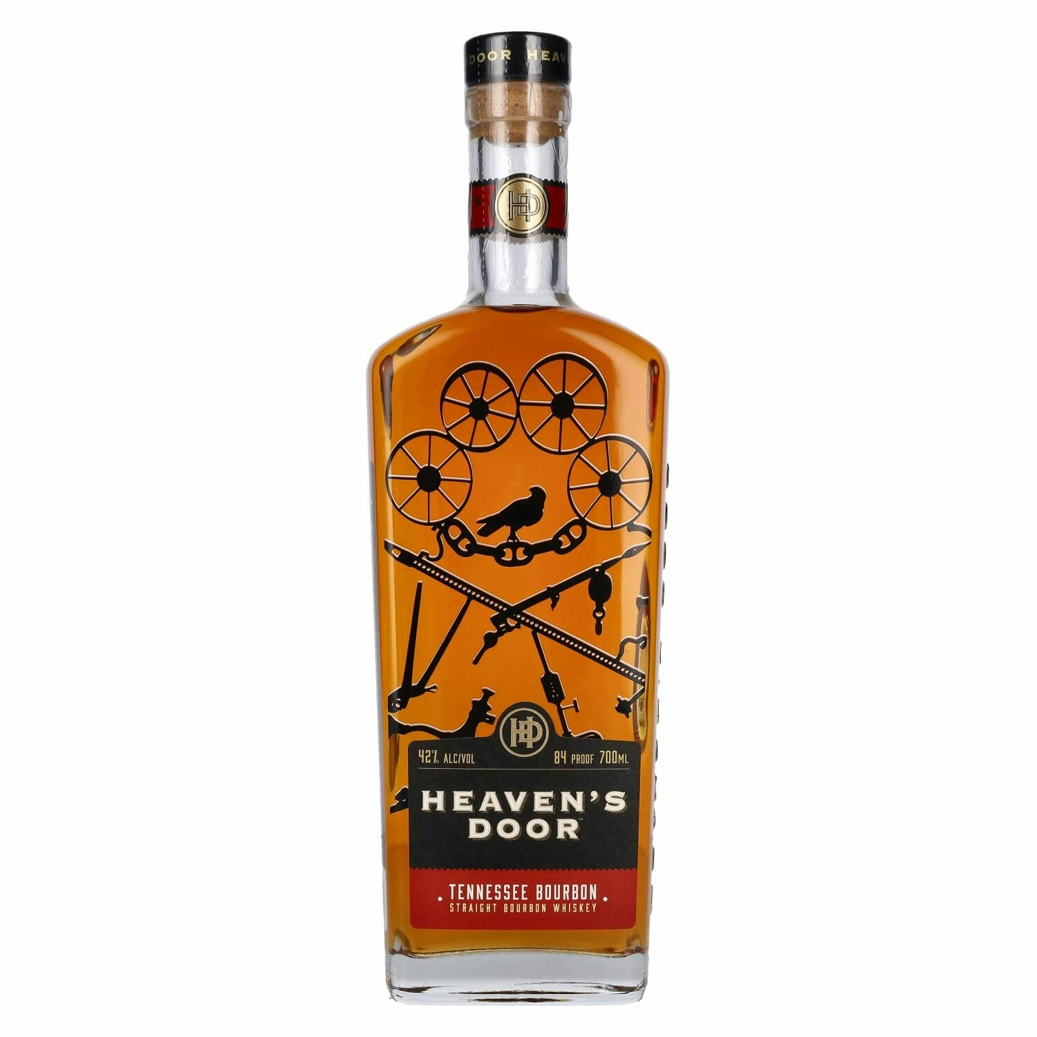 Heaven's Door TENNESSEE BOURBON Straight Bourbon Whiskey 42% Vol. 0,7l