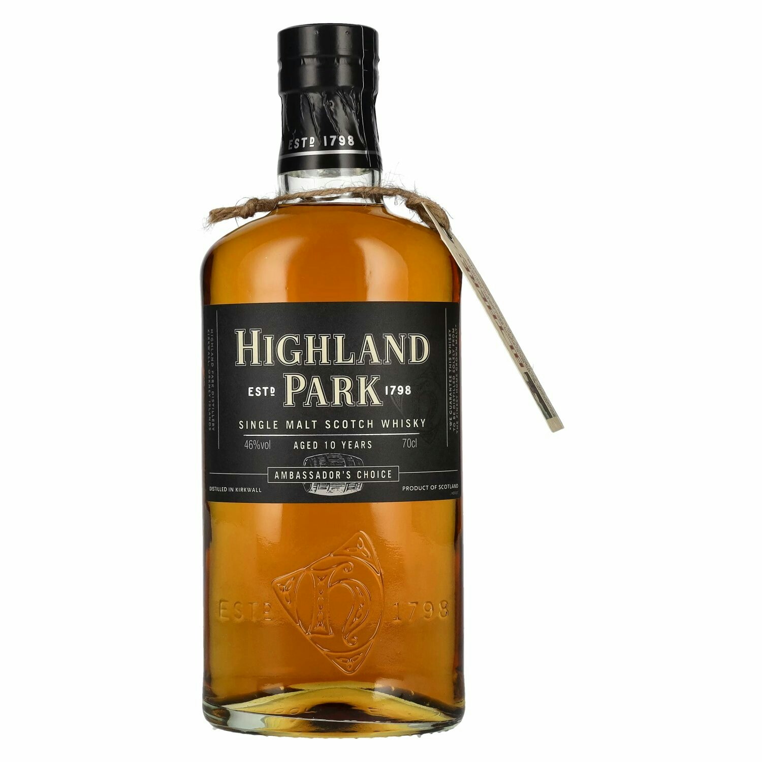 Highland Park 10 Years Old AMBASSADOR'S CHOICE 46% Vol. 0,7l