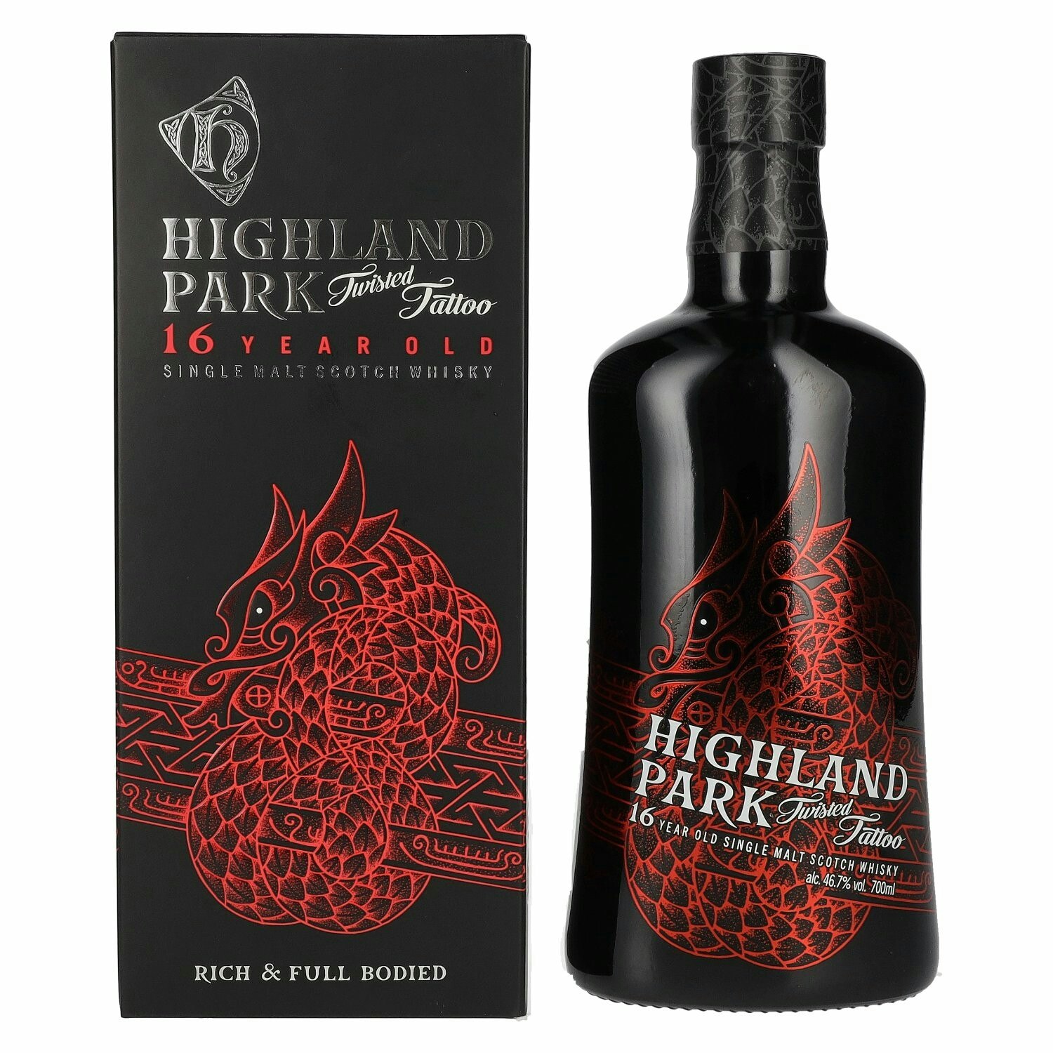 Highland Park 16 Years Old TWISTED TATTOO 46,7% Vol. 0,7l in Giftbox