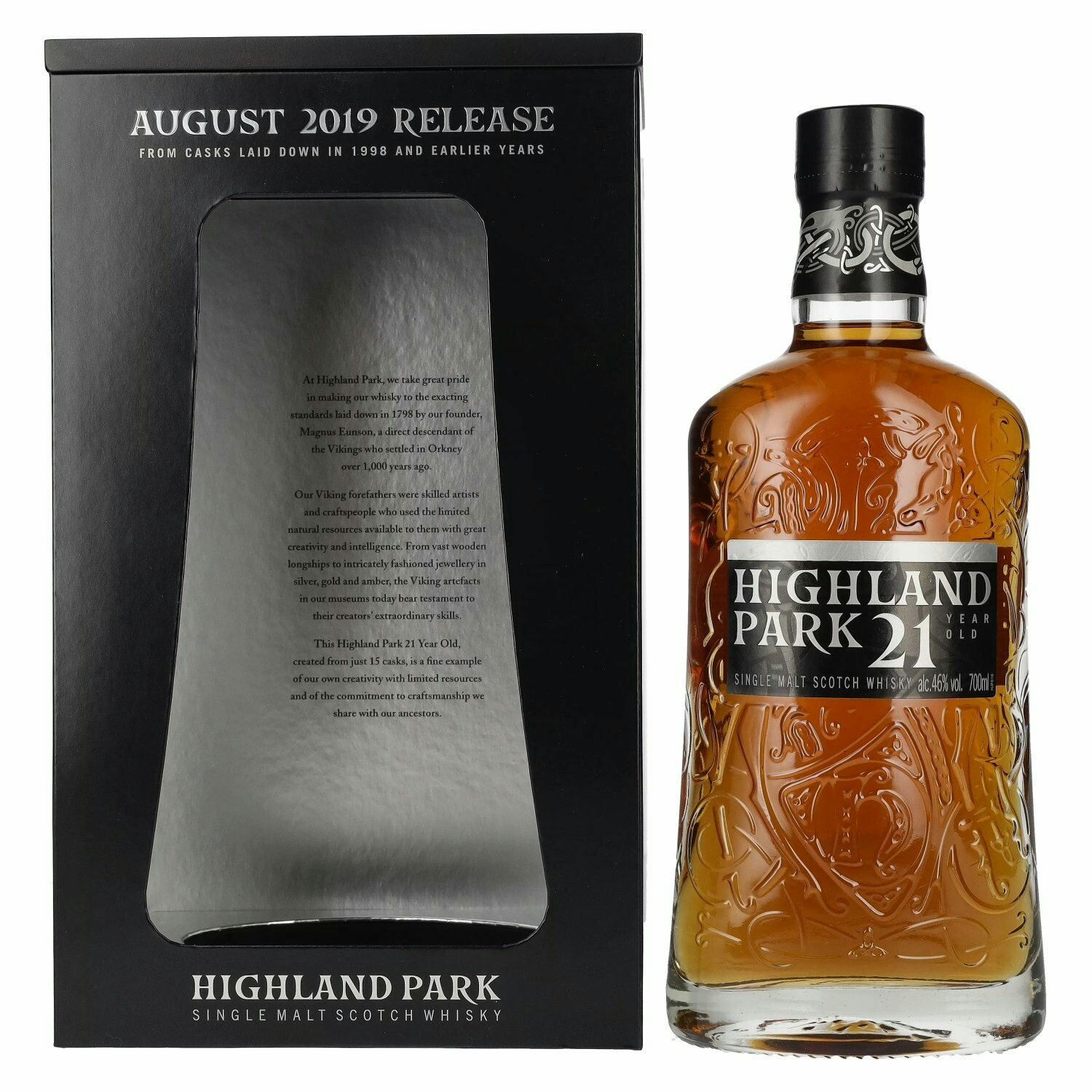 Highland Park 21 Years Old Release 2019 46% Vol. 0,7l in Giftbox