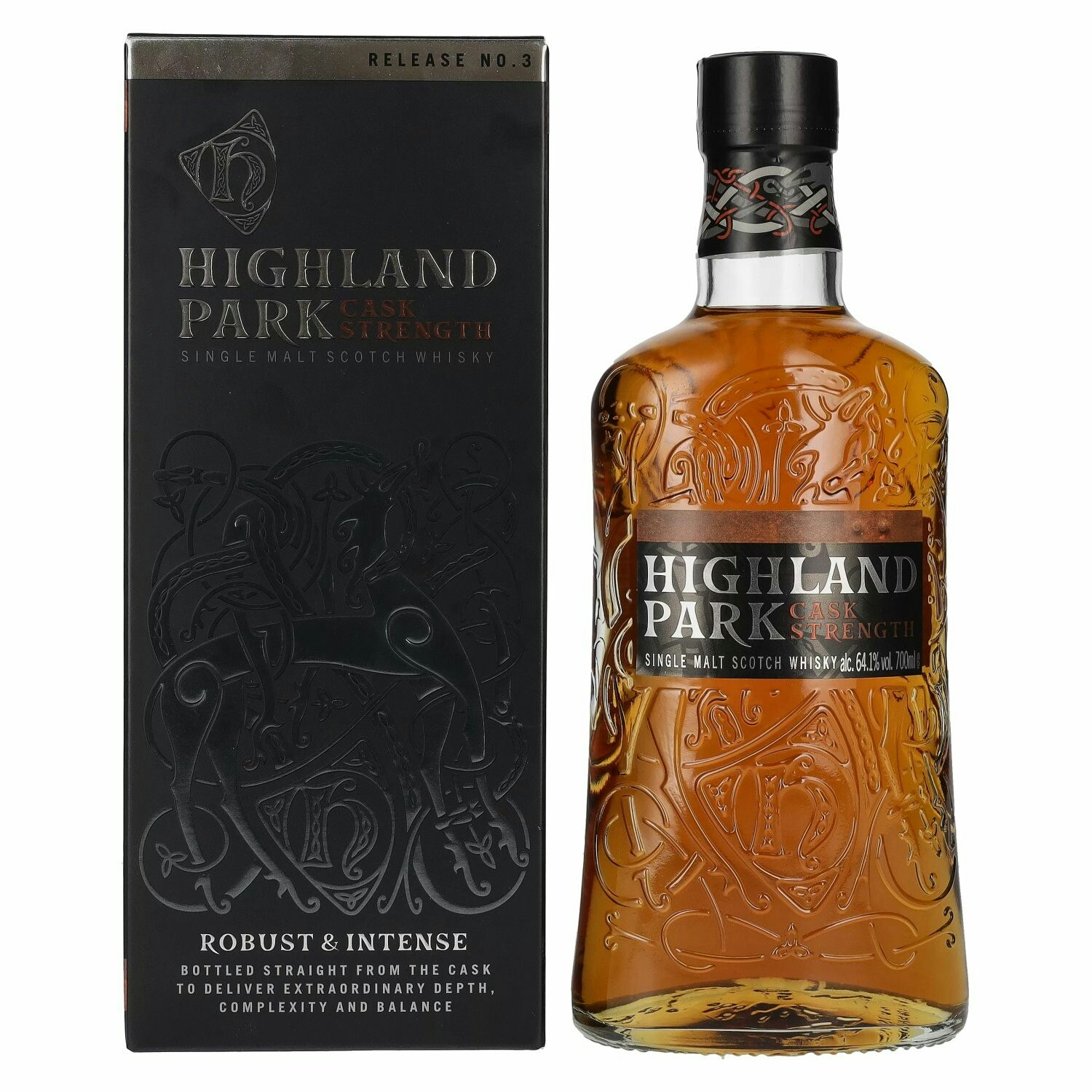 Highland Park CASK STRENGTH Release 3 64,1% Vol. 0,7l in Giftbox