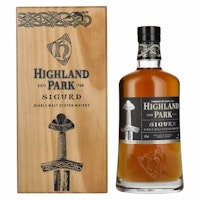 Highland Park SIGURD Single Malt Scotch Whisky 43% Vol. 0,7l in Holzkiste