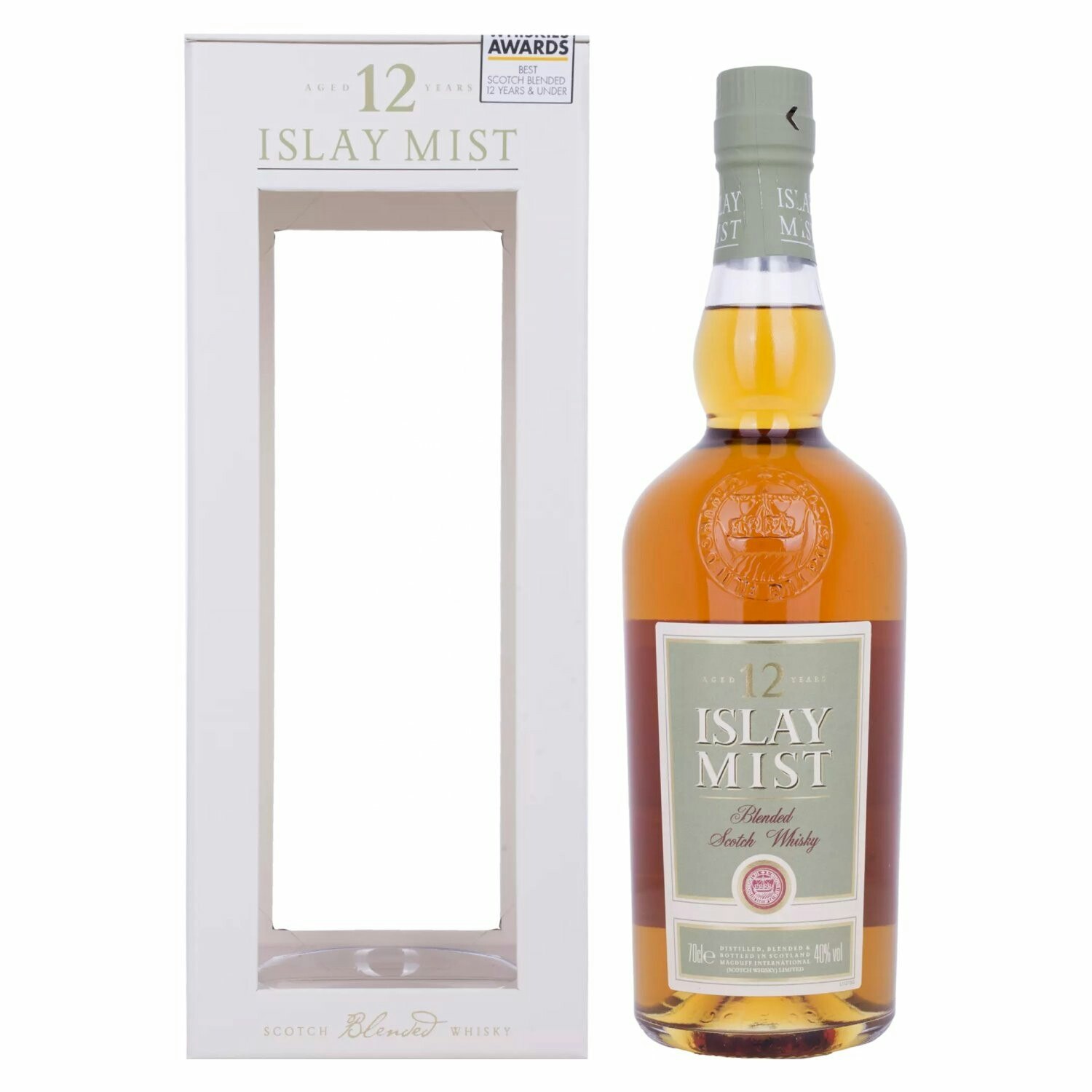 Islay Mist 12 Years Old Blended Scotch Whisky 40% Vol. 0,7l in Giftbox