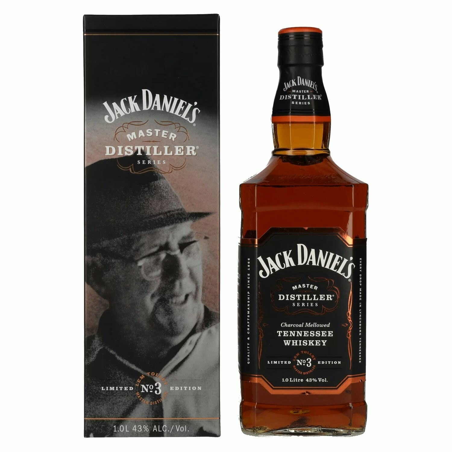 Jack Daniel's MASTER DISTILLER Series No. 3 Limited Edition 43% Vol. 1l in Giftbox