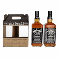 Jack Daniel's Tennesse Whiskey TWINPACK 40% Vol. 2x1l in Giftbox