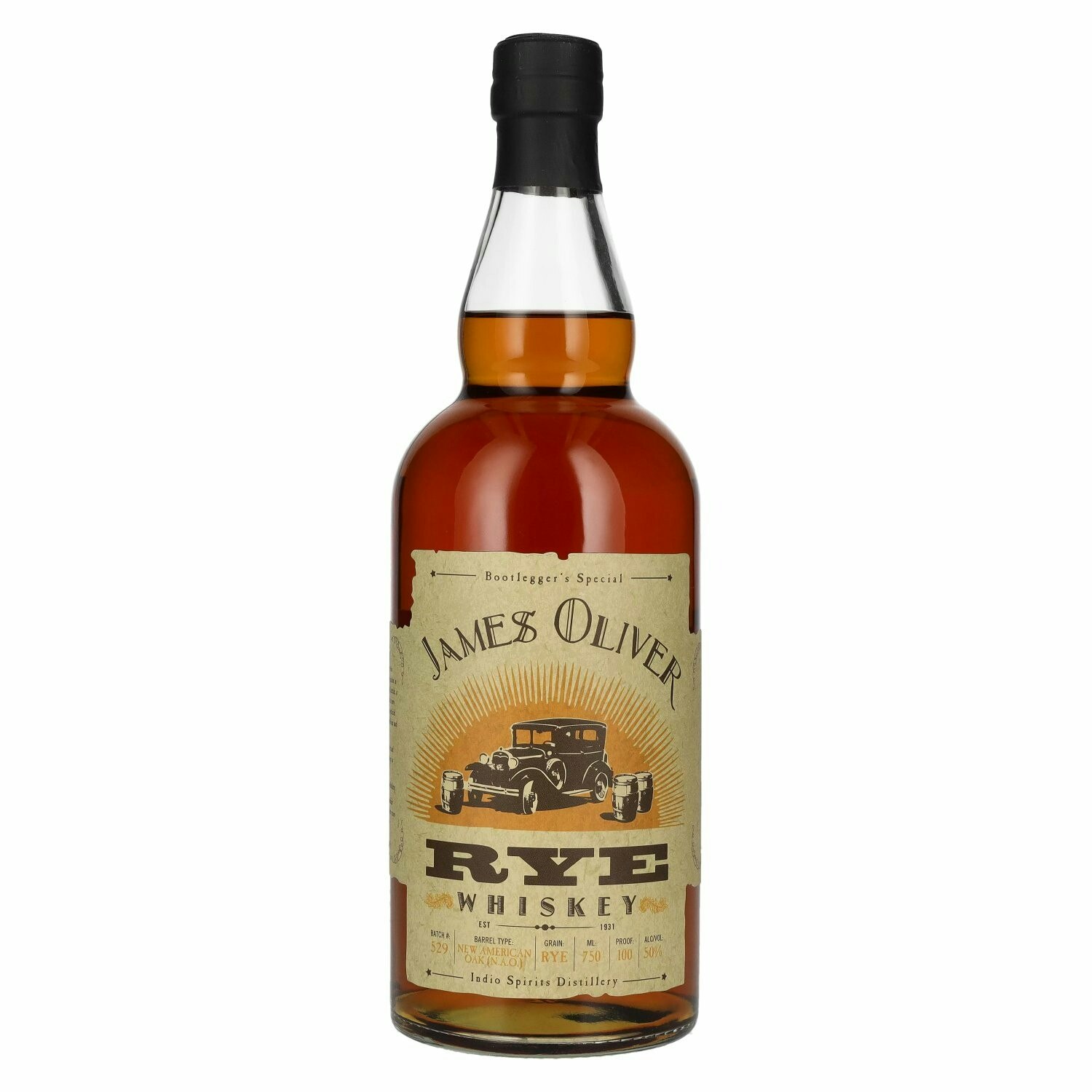 James Oliver Rye Whiskey 50% Vol. 0,75l
