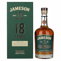 Jameson 18 Years Old Triple Distilled Irish Whiskey 46% Vol. 0,7l in Giftbox