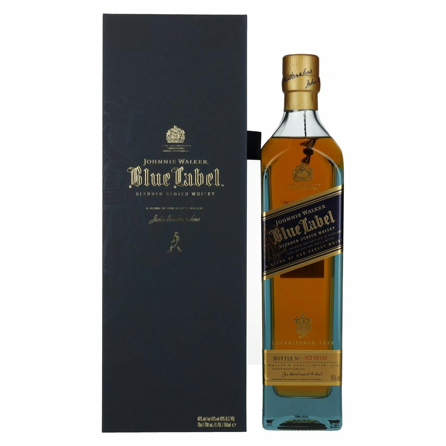 Johnnie Walker Blue Label Blended Scotch Whisky 40% Vol. 0,7l in Giftbox