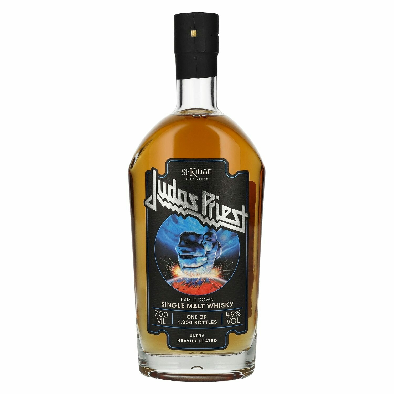 Judas Priest RAM IT DOWN Ultra Heavily Peated Single Malt Whisky 49% Vol. 0,7l