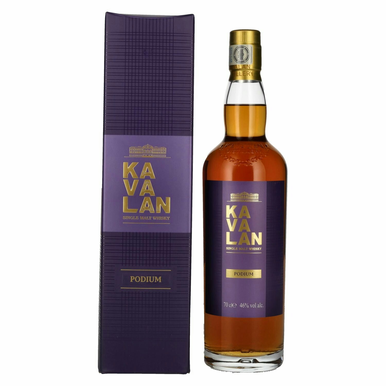Kavalan PODIUM Single Malt Whisky 46% Vol. 0,7l in Giftbox