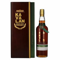 Kavalan SOLIST Amontillado Cask 56,3% Vol. 0,7l in Holzkiste