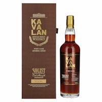 Kavalan SOLIST Port Cask 57,8% Vol. 0,7l in Giftbox