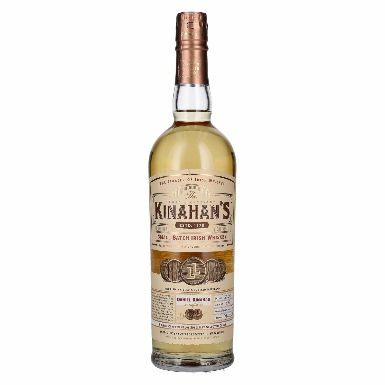 Kinahan's Small Batch Irish Whiskey 46% Vol. 0,7l