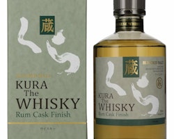 Kura The Whisky Blended Malt Rum Cask Finish 40% Vol. 0,7l in Giftbox