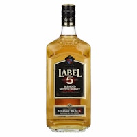 Label 5 Classic Black Blended Scotch Whisky 40% Vol. 0,7l