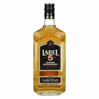 Label 5 Classic Black Blended Scotch Whisky 40% Vol. 0,7l