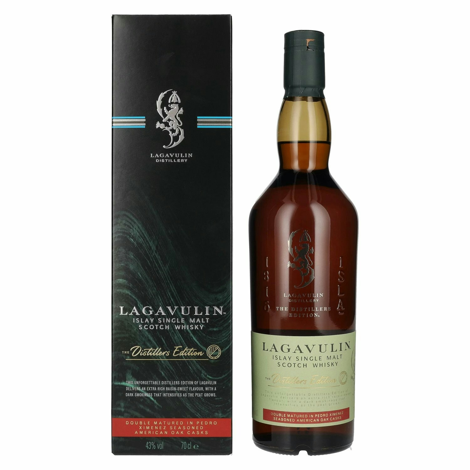 Lagavulin The Distillers Edition 2022 Double Matured 43% Vol. 0,7l in Giftbox