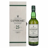 Laphroaig 25 Years Old Islay Single Malt Scotch Whisky 2019 51,4% Vol. 0,7l in Holzkiste