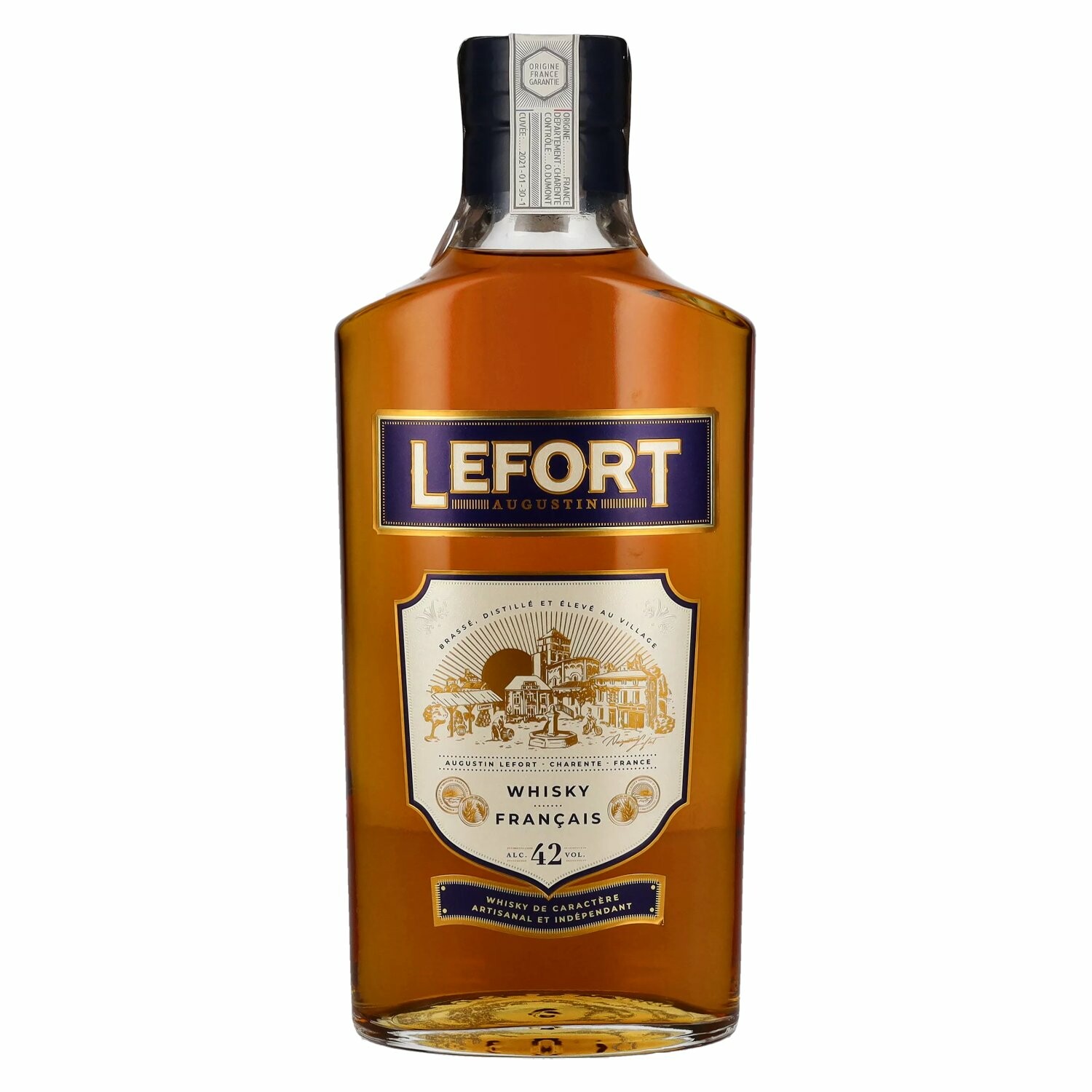 Lefort Augustin Whisky 42% Vol. 0,7l