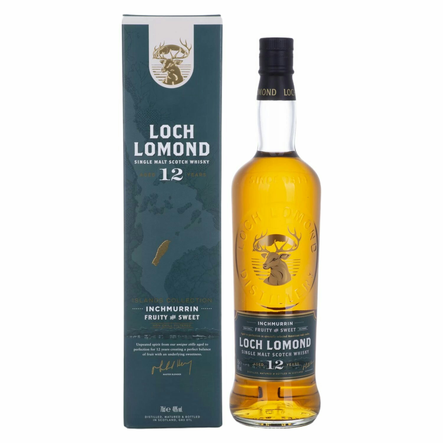 Loch Lomond Inchmurrin 12 Years Old 46% Vol. 0,7l in Giftbox