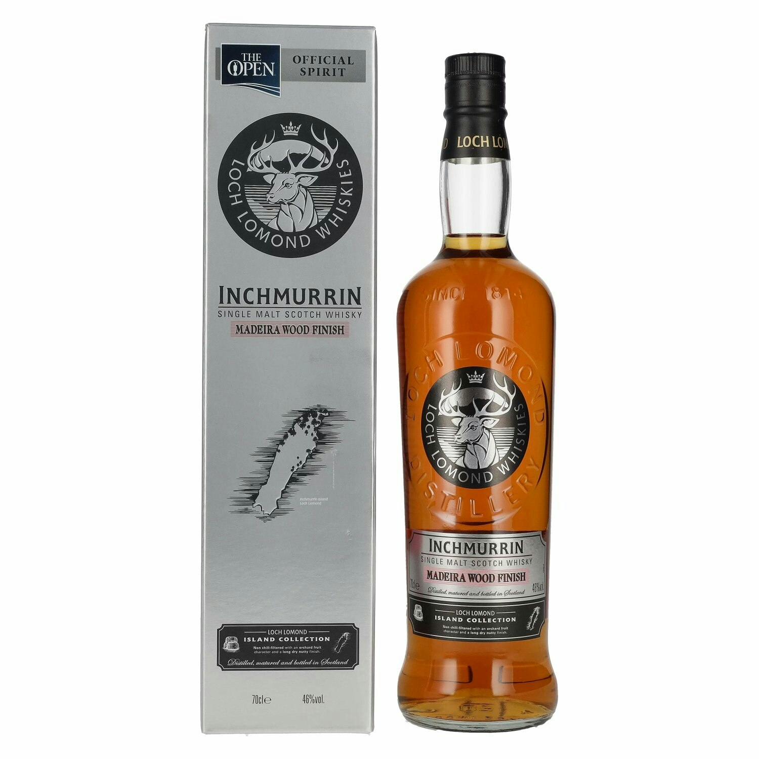 Loch Lomond Inchmurrin Madeira Wood Finish 46% Vol. 0,7l in Giftbox