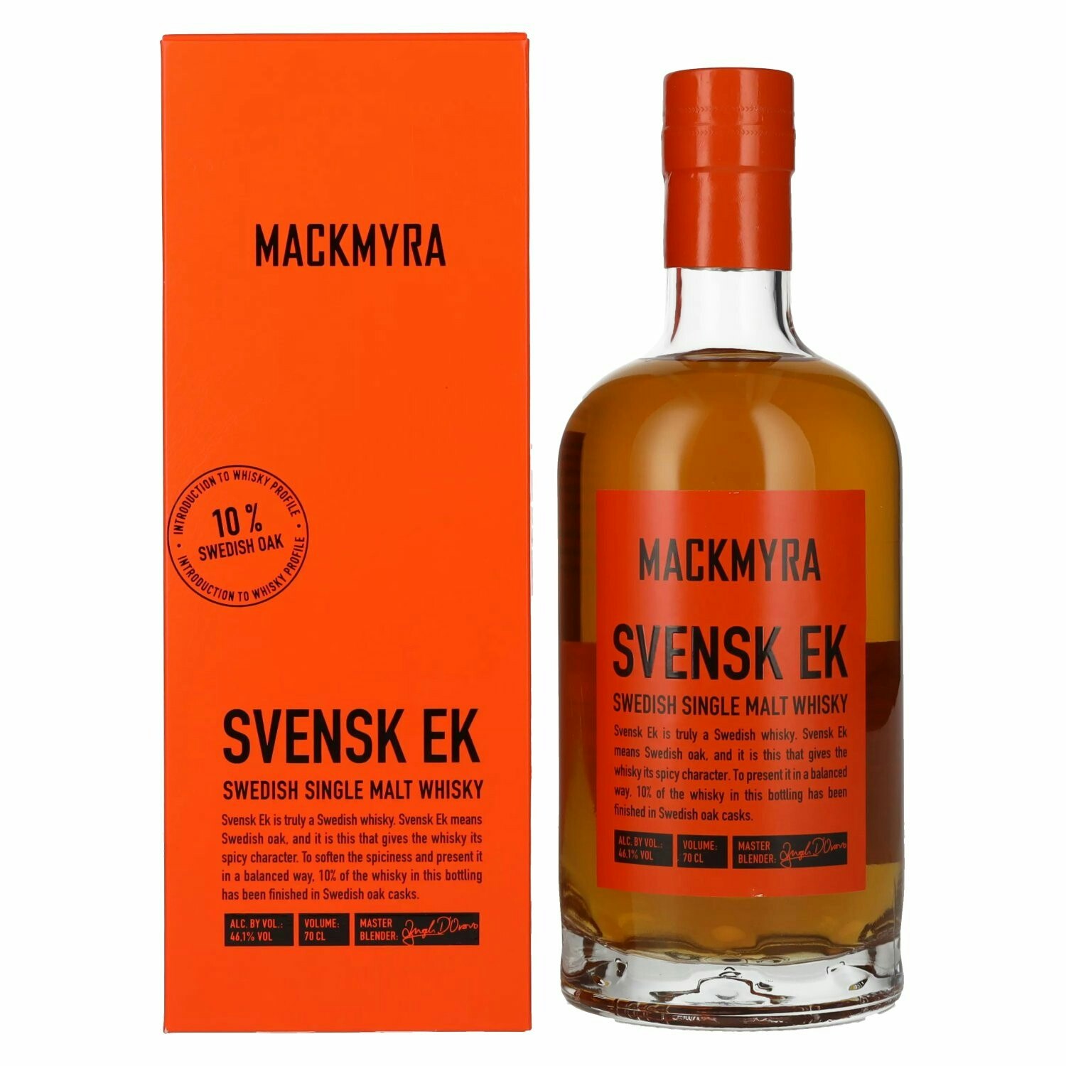 Mackmyra Svensk EK Swedish Single Malt Whisky 46,1% Vol. 0,7l in Giftbox
