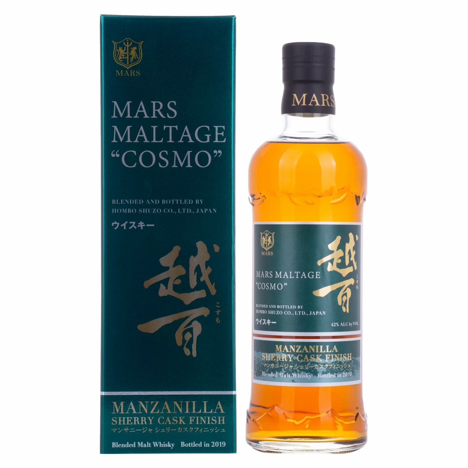 Mars Maltage COSMO Manzanilla Cask Finish 42% Vol. 0,7l in Giftbox