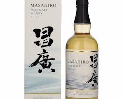 Masahiro Pure Malt Whisky 43% Vol. 0,7l in Giftbox