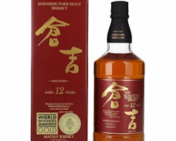 Matsui Whisky THE KURAYOSHI 12 Years Old Pure Malt Whisky 43% Vol. 0,7l in Giftbox