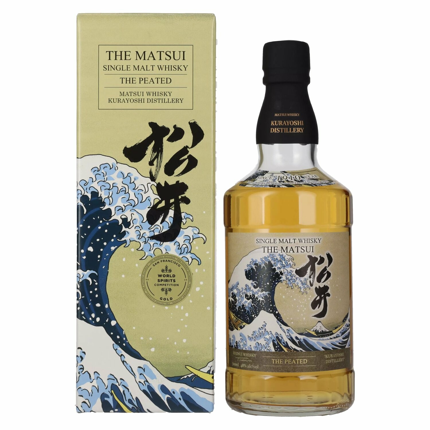 Matsui Whisky THE MATSUI Single Malt Japanese Whisky THE PEATED CASK 48% Vol. 0,7l in Giftbox