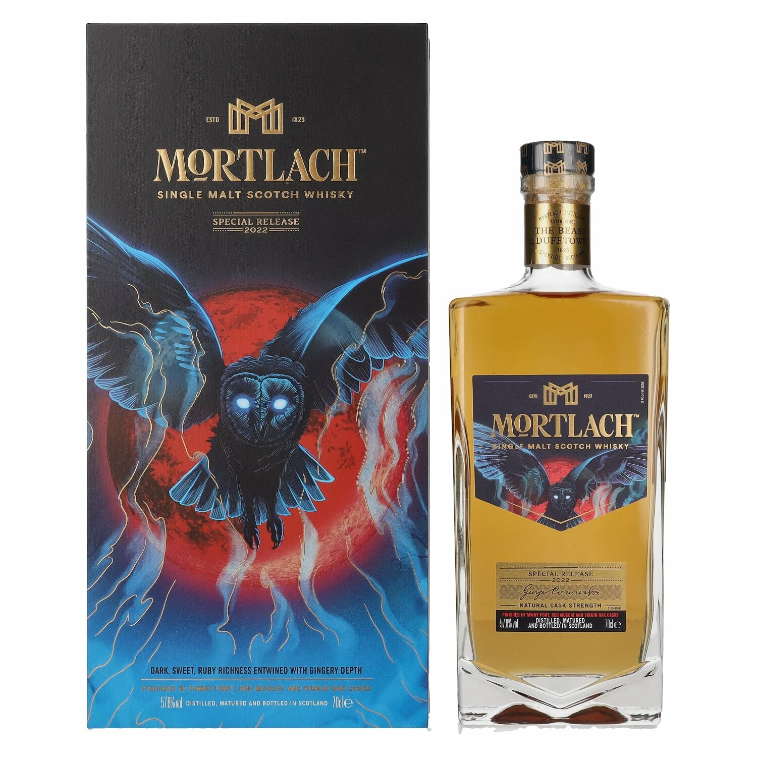Mortlach Single Malt Scotch Whisky Special Release 2022 57,8% Vol. 0,7l in Giftbox