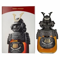 Nikka Gold & Gold Samurai Whisky METALL 43% Vol. 0,75l in Giftbox