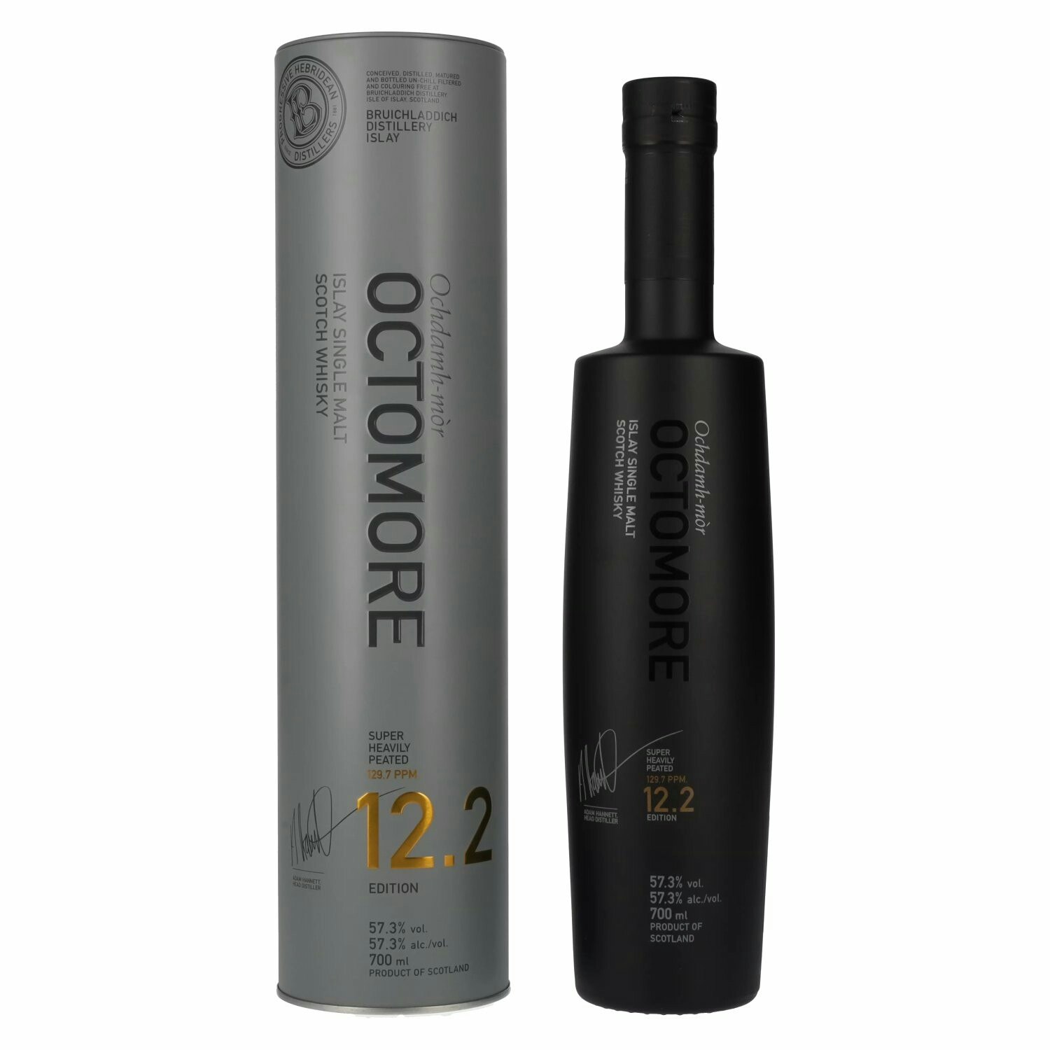 Octomore EDITION: 12.2 Super-Heavily Peated 2016 57,3% Vol. 0,7l in Tinbox