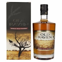 Old Raven Triple Distilled Single Malt Whisky 40% Vol. 0,5l in Giftbox
