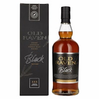 Old Raven Triple Distilled Single Malt Whisky Black Edition Fasstärke Batch 1 55,2% Vol. 0,7l in Giftbox