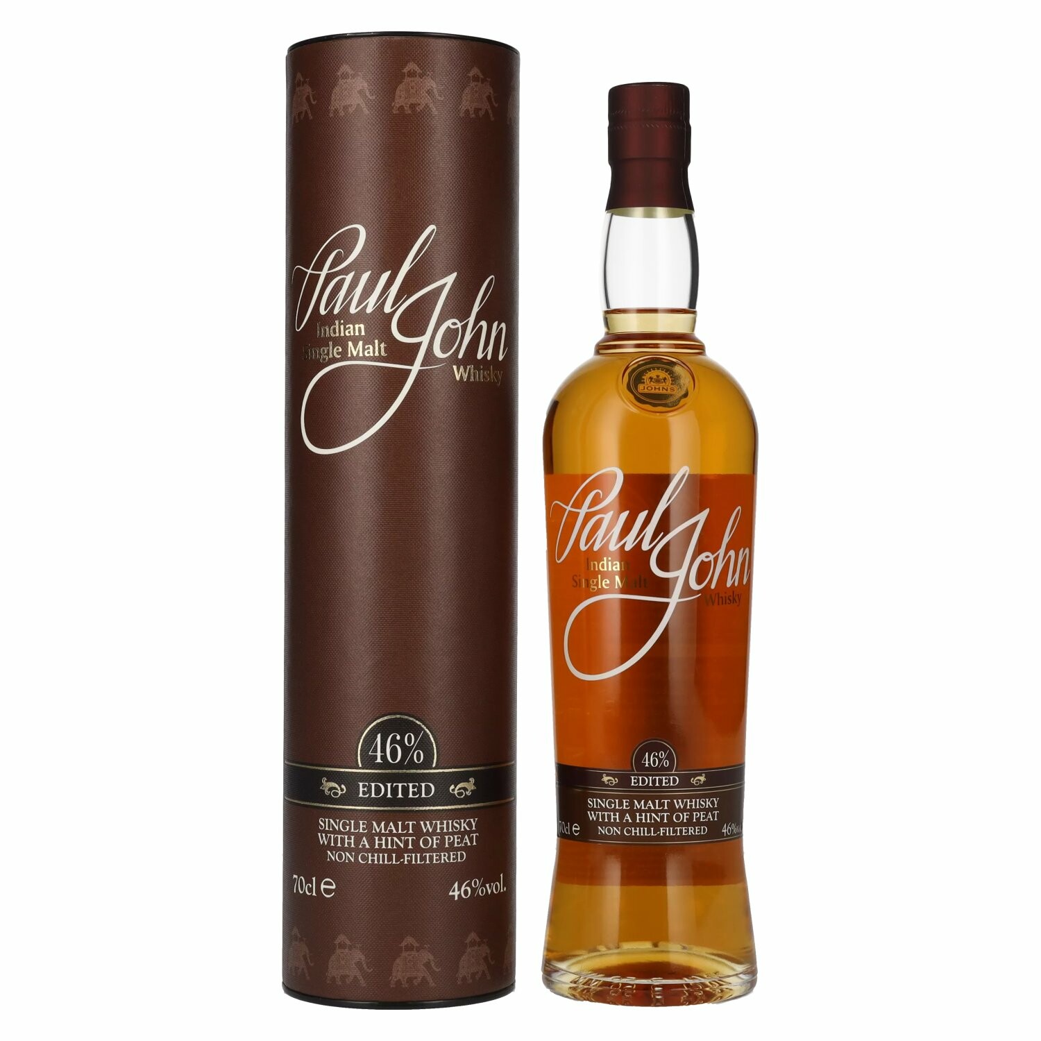 Paul John EDITED Indian Single Malt Whisky 46% Vol. 0,7l in Giftbox