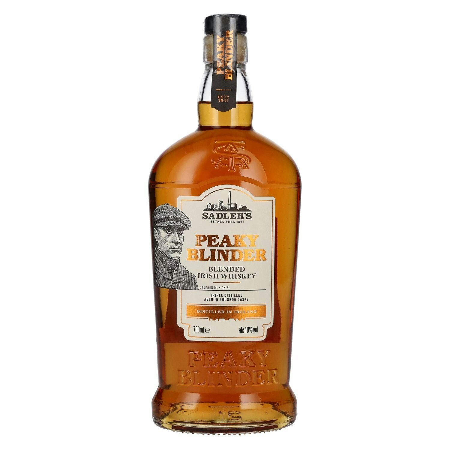 Peaky Blinder Blended Irish Whiskey 40% Vol. 0,7l