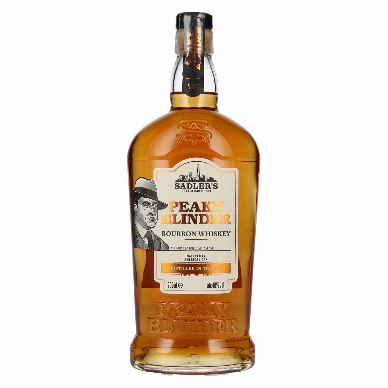 Peaky Blinder Straight Bourbon Whiskey 40% Vol. 0,7l