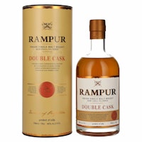 Rampur DOUBLE CASK Indian Single Malt Whisky 45% Vol. 0,7l in Giftbox