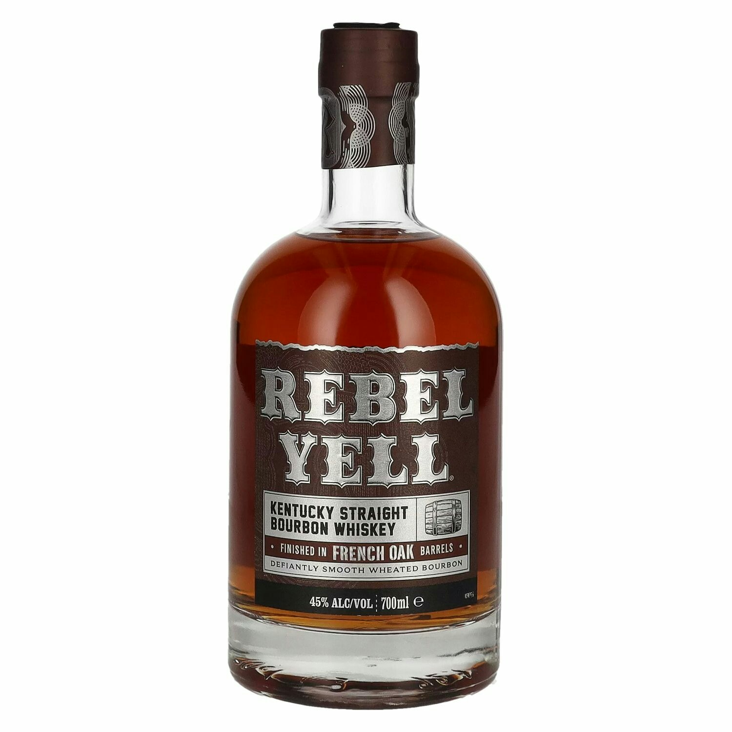 Rebel Yell Bourbon Whiskey French Oak Finish 45% Vol. 0,7l