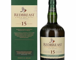 Redbreast 15 Years Old Single Pot Still Irish Whiskey 46% Vol. 0,7l in Giftbox