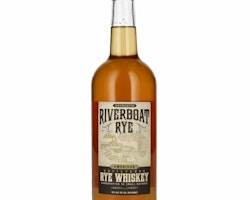 Riverboat Rye Spirit Unfiltered Whiskey 40% Vol. 1l
